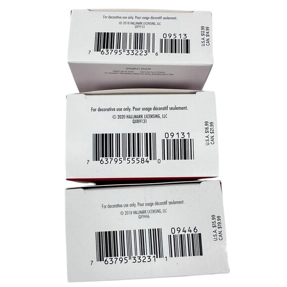 Hallmark Keepsake Holiday Parade Kringle & Kris Frosty Fun Decade Ornament Lot 3 - Picture 7 of 7